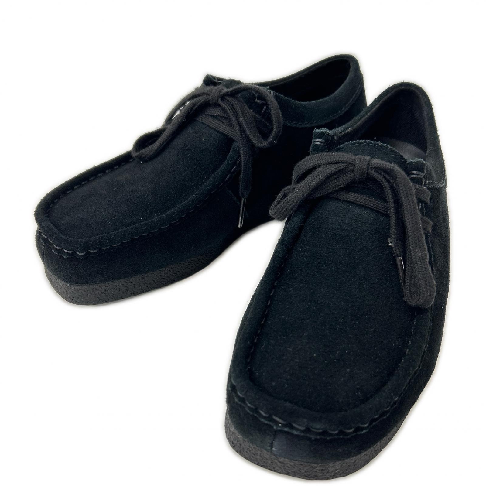 クラークス 【美品】61934734 Wallabee スエード ワラビーブーツ 23.0