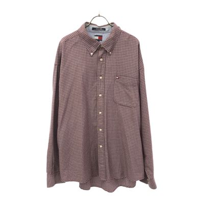 TOMMY HILFIGER 90s 長袖 ボタンダウンシャツ