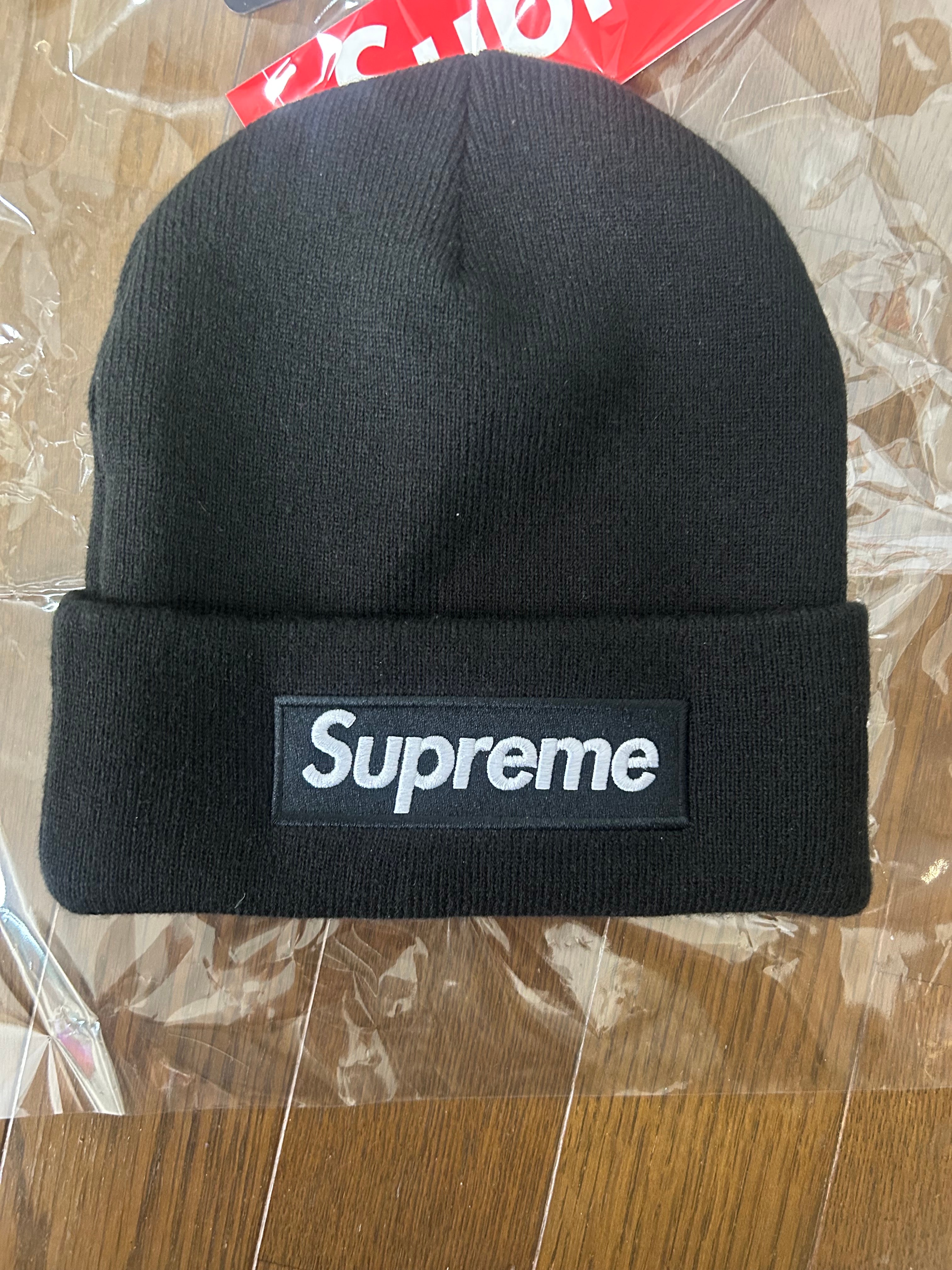Supreme x NEW ERA Box Logo Beanie (25FW) "Black"