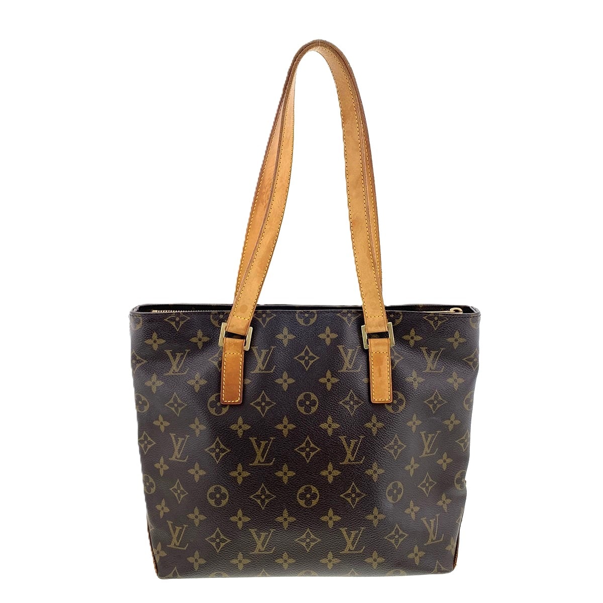 LOUIS VUITTON ルイ・ヴィトン カバピアノ 肩掛け ショルダーバッグ M51148 モノグラム ブラウン  レディース【中古】