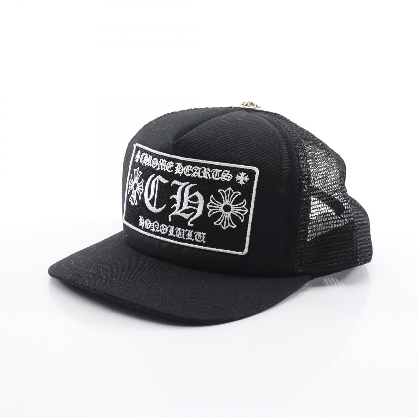 Chrome Hearts CH Trucker Cap Honolulu Exclusive "Black"