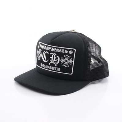 Chrome Hearts CH Trucker Cap Honolulu Exclusive "Black"