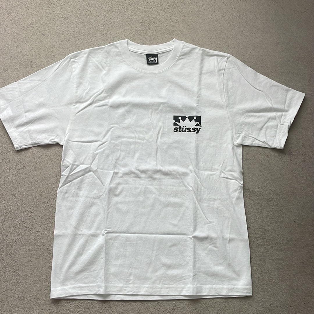 Stussy Box Crown Tee "White"