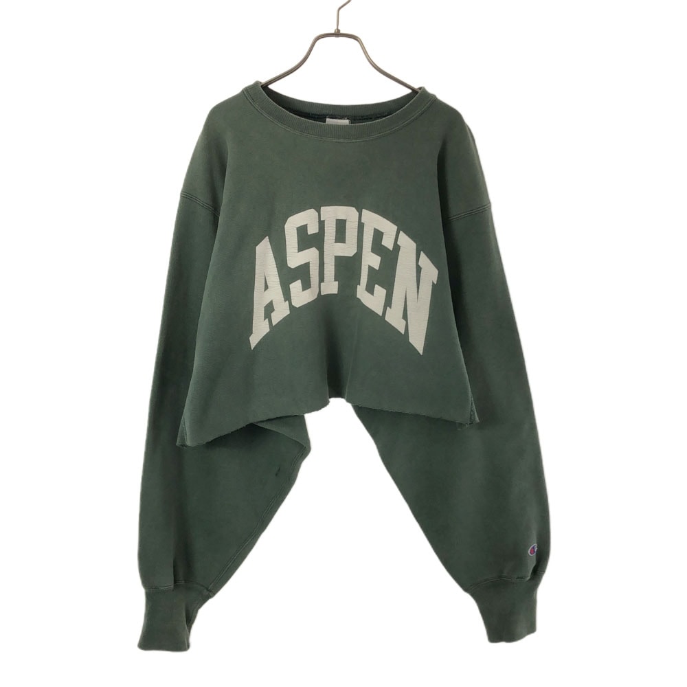 Champion チャンピオン 90s REVERSE WEAVE プリント 長袖 刺繍タグ トレーナー XXL スウェット ビッグサイズ オールド ヴィンテージ
