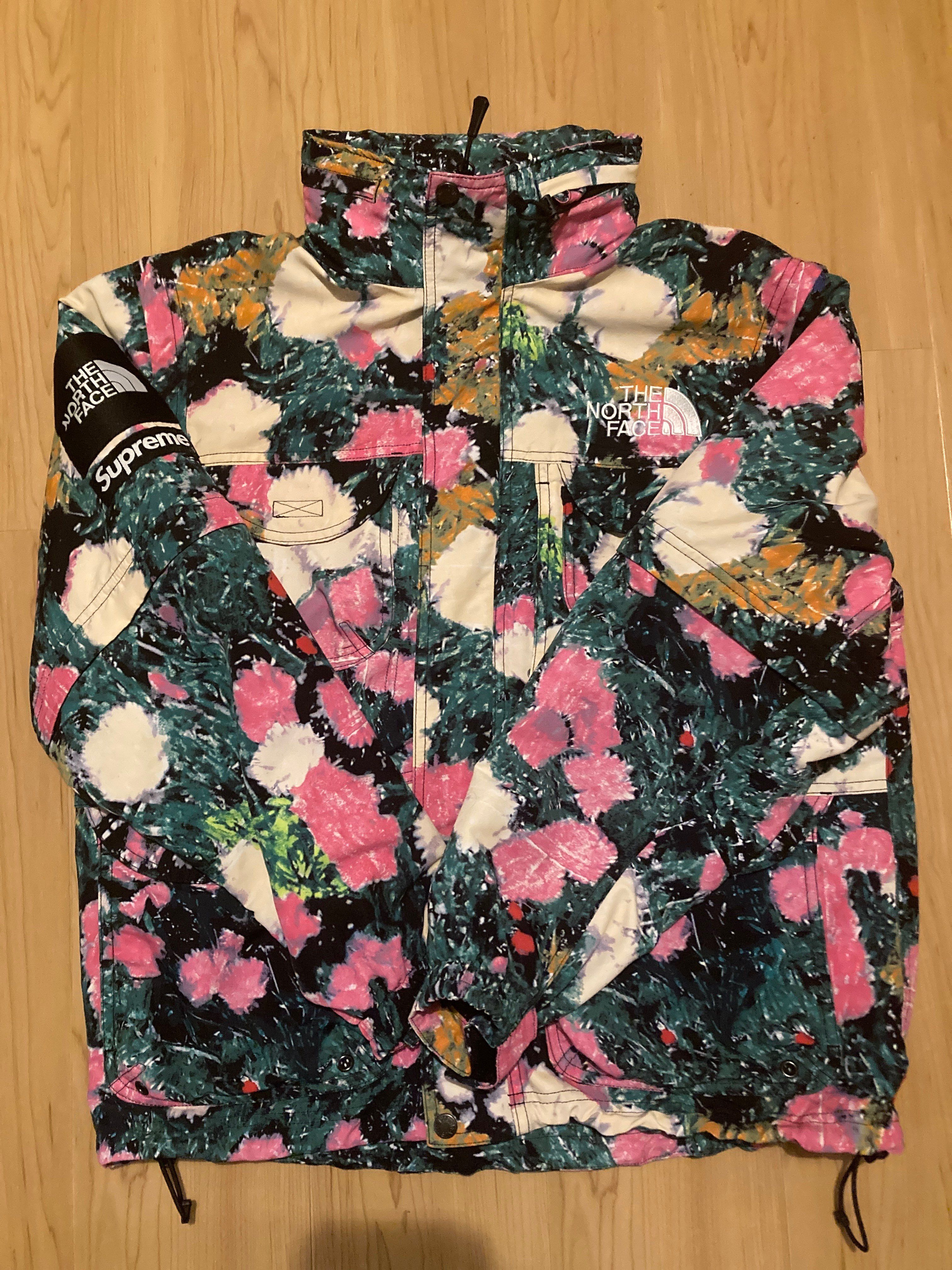 Supreme x The North Face Trekking Convertible Jacket "Flowers"