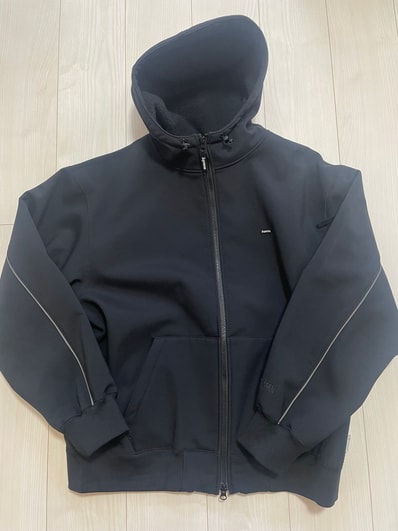 Supreme WINDSTOPPER Zip Up Hooded Sweatshirt "Black"