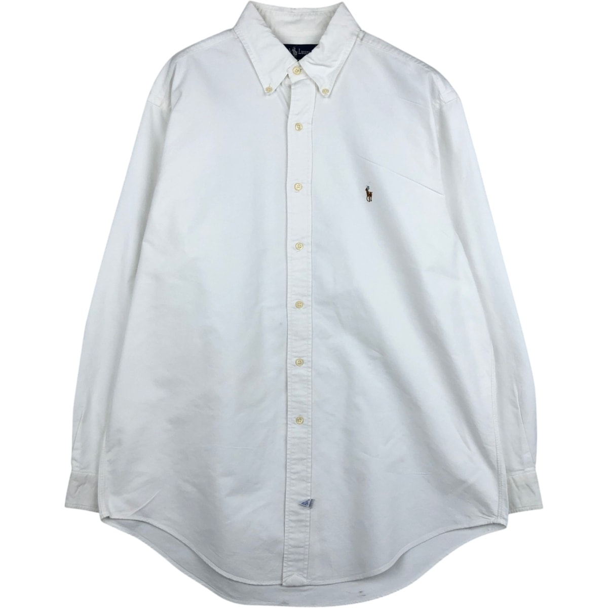 古着 ラルフローレン Ralph Lauren YARMOUTH 長袖 ボタンダウンシャツ メンズL相当/eaa628588