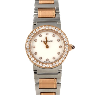 ブルガリ ブルガリブルガリ PGコンビ/D・12P BBLP26SG/102477 SSxPG クォーツ