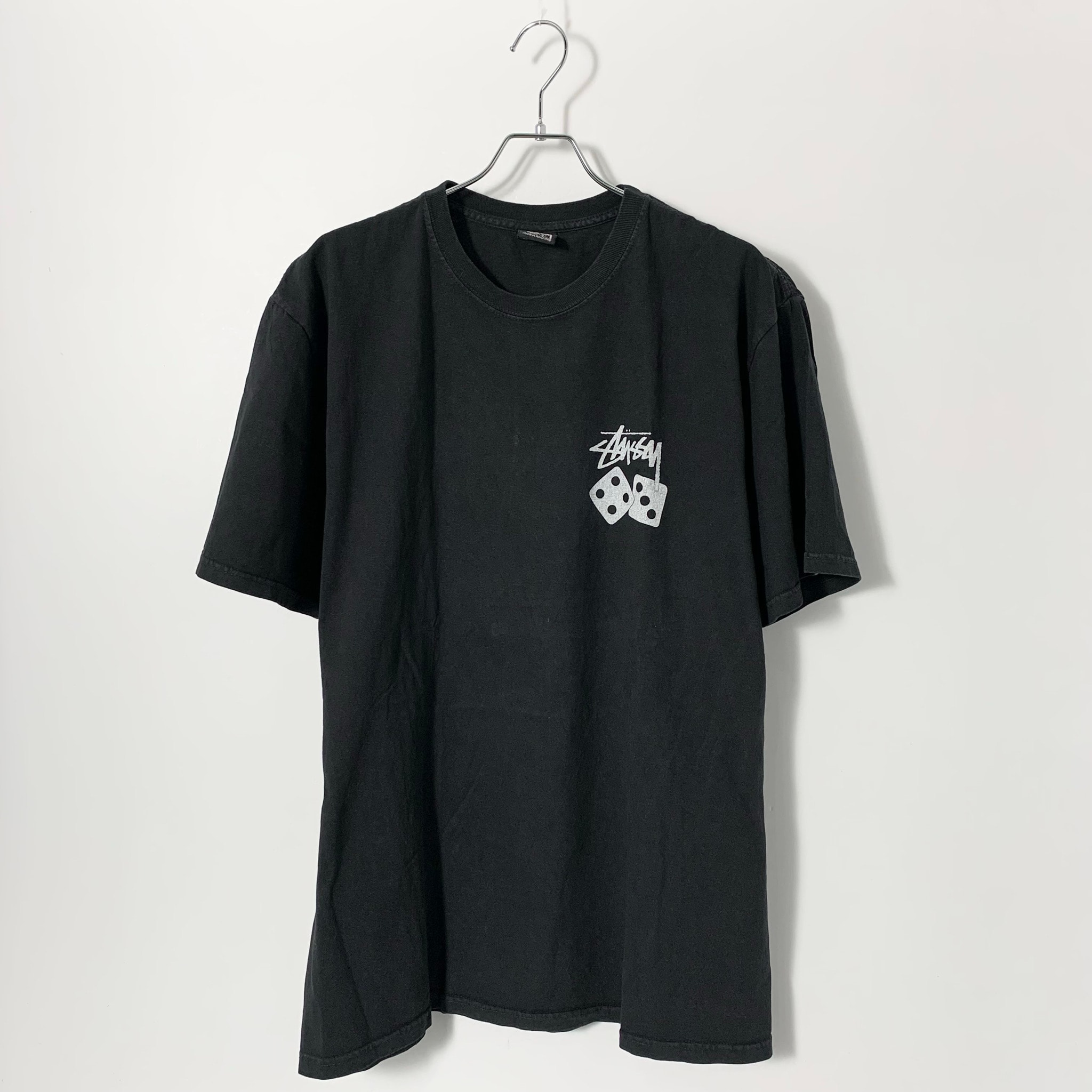 Stussy Dice Pigment Dyed Tee 2023 "Black"