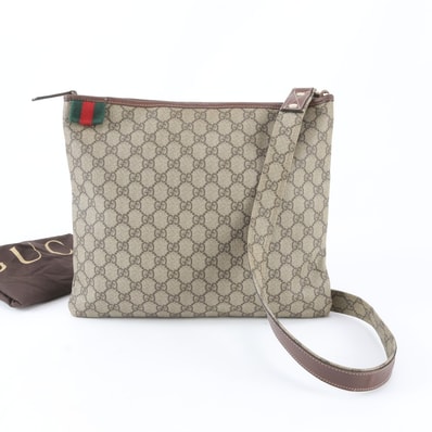 ■美品 グッチ GGスプリーム 246412 ショルダーバッグ