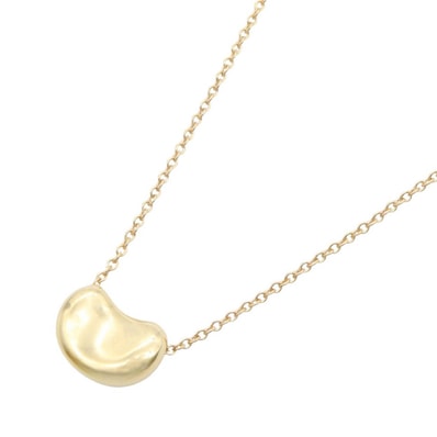 ティファニー TIFFANY&CO ビーンネックレス ネックレス ジュエリー K18PG(ピンクゴールド) レディース ゴールド系 【中古】