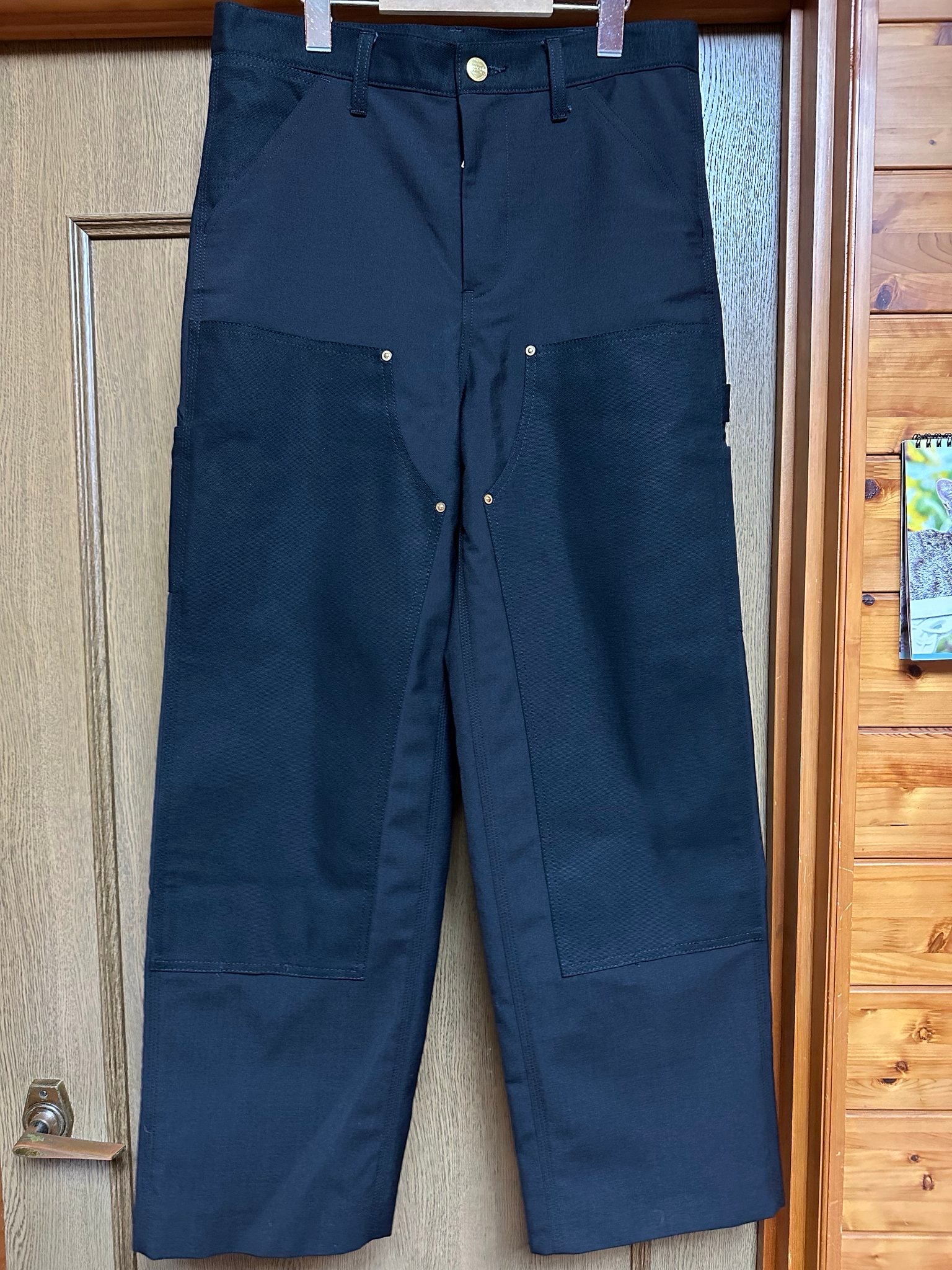 sacai x Carhartt WIP Duck Pants "Black"