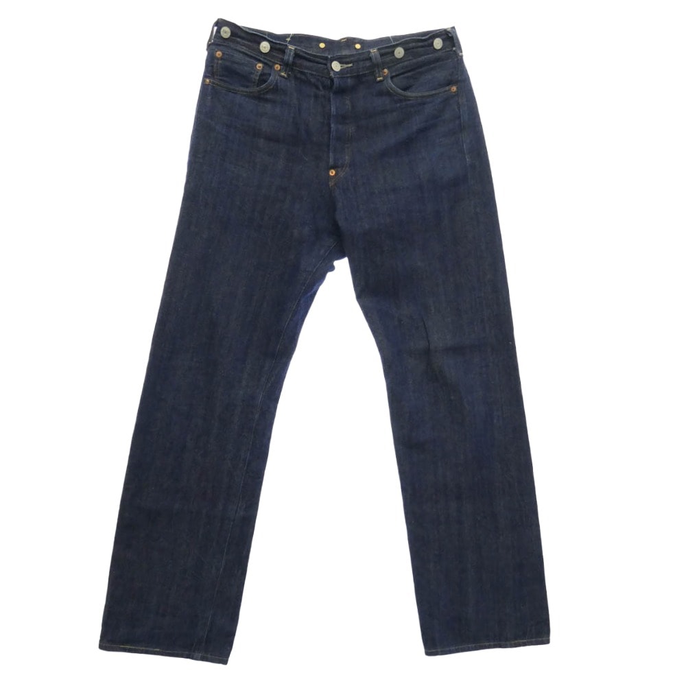 Levi's リーバイス A4410-0003 LVC 1922MODEL 501XX 1992年モデル シンチバック サスペンダーボタン デニム パンツ インディゴブルー系 W32L34【中古】
