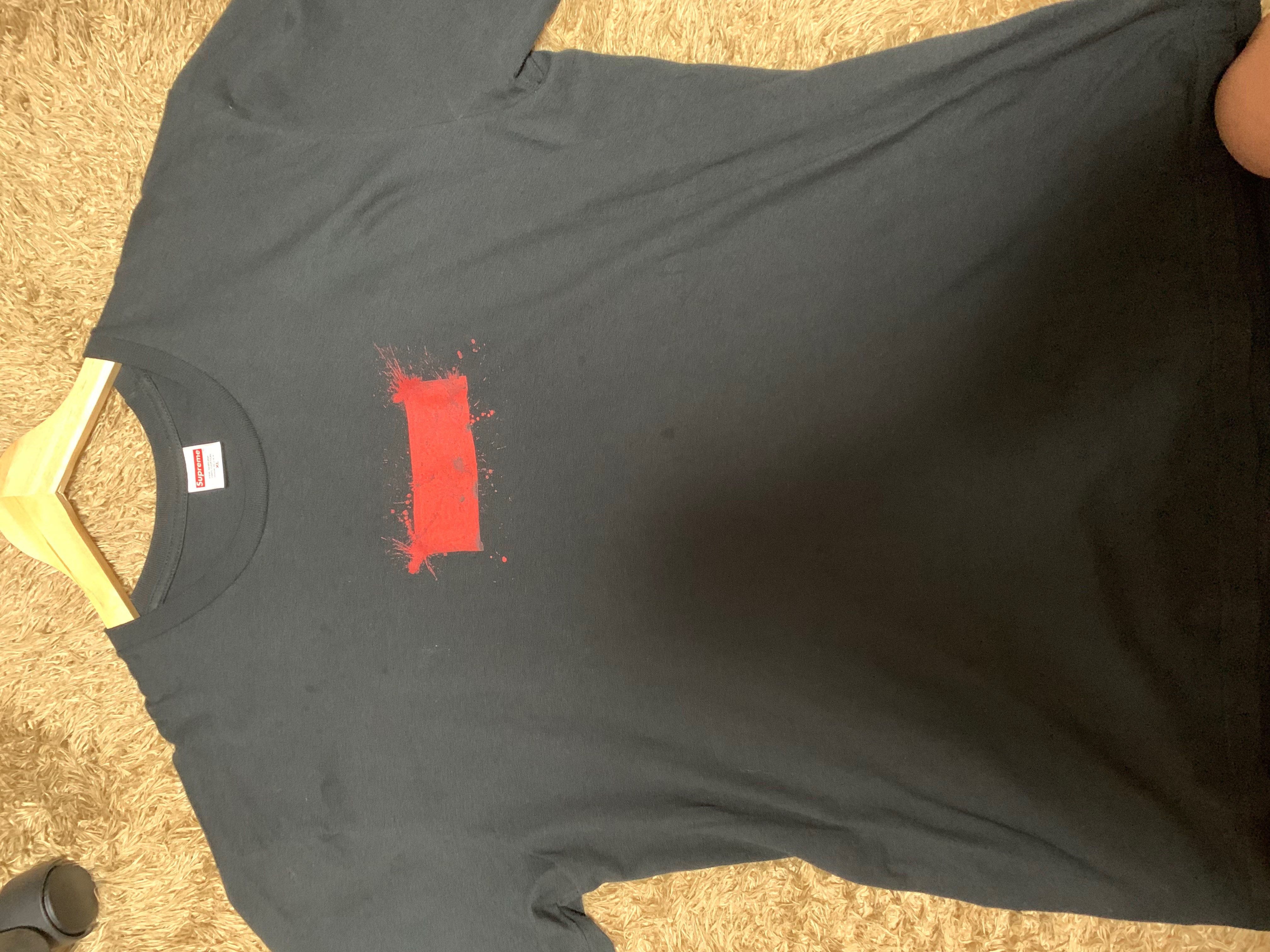 Supreme Ralph Steadman Box Logo Tee "Black"