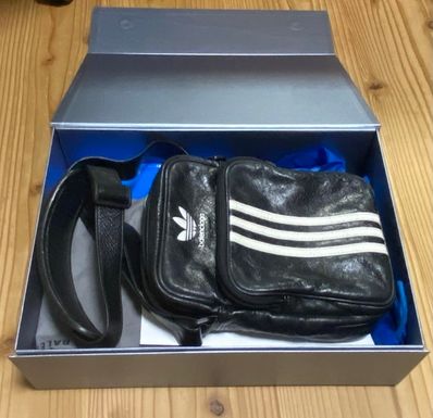 adidas BALENCIAGA Small Crossbody Messenger Bag "Black"