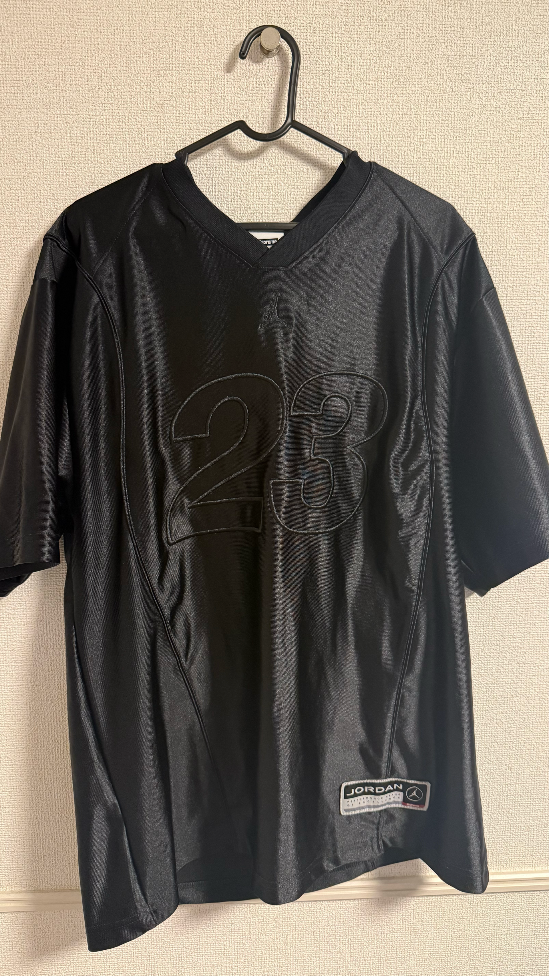 Supreme x Jordan Warm Up Jersey "Black"