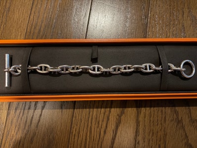 Hermes Chaine D'ancre MM Bracelet "Silver"