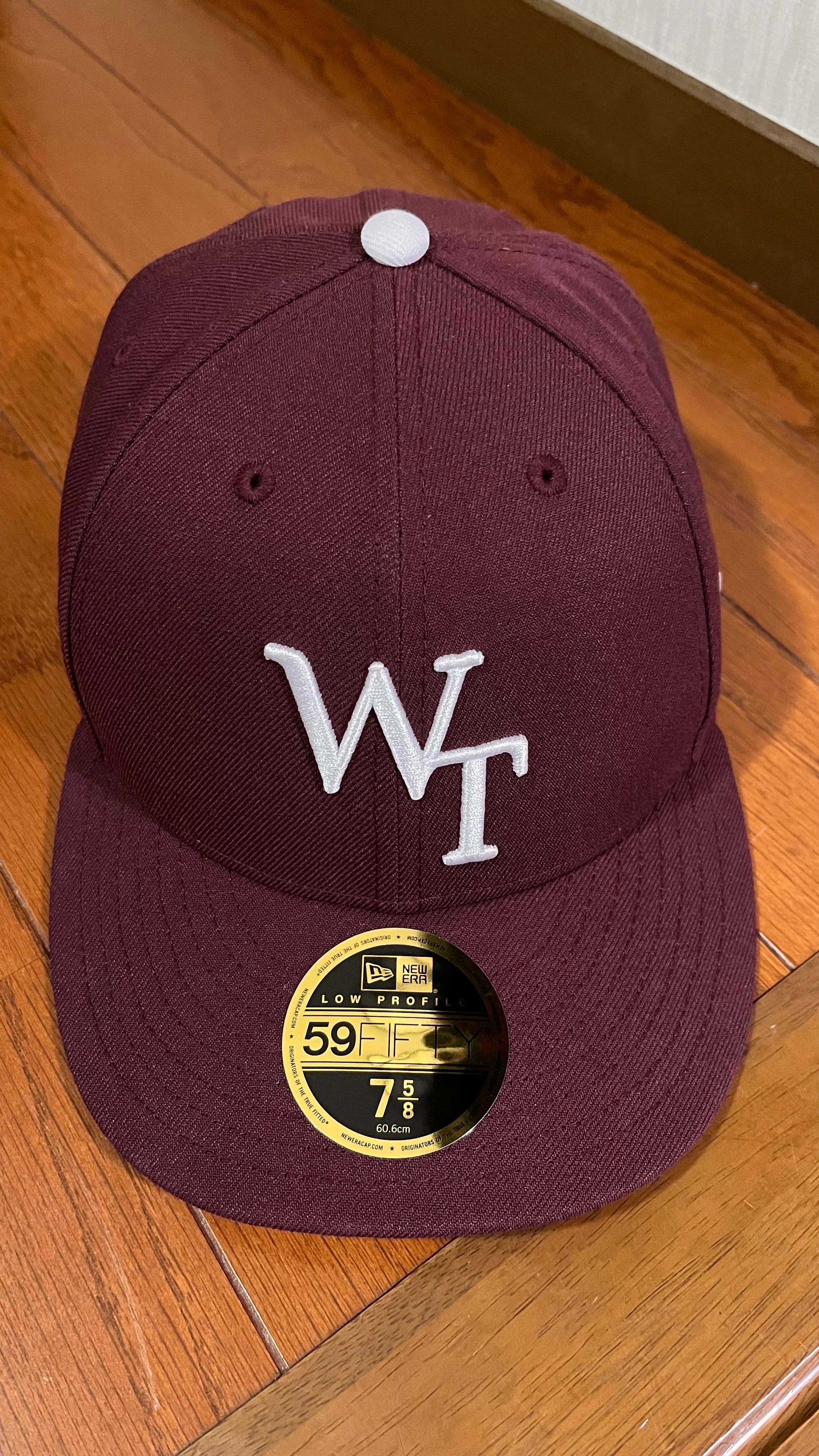 WTAPS 59Fifty Low Profile / Cap / Poly Twill New Era "Maroon" 242NENED-HT02