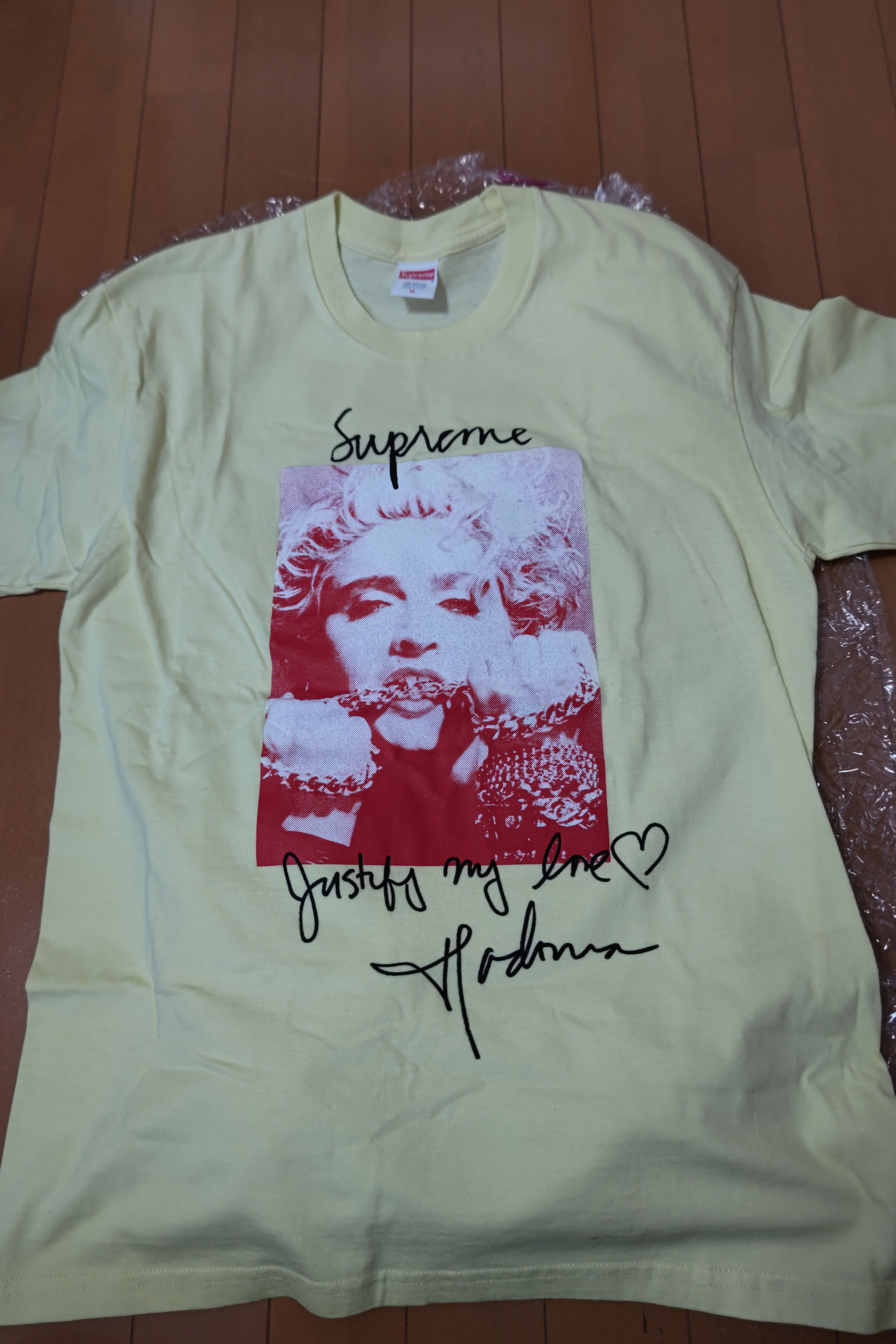 Supreme Madonna Tee "Yellow"