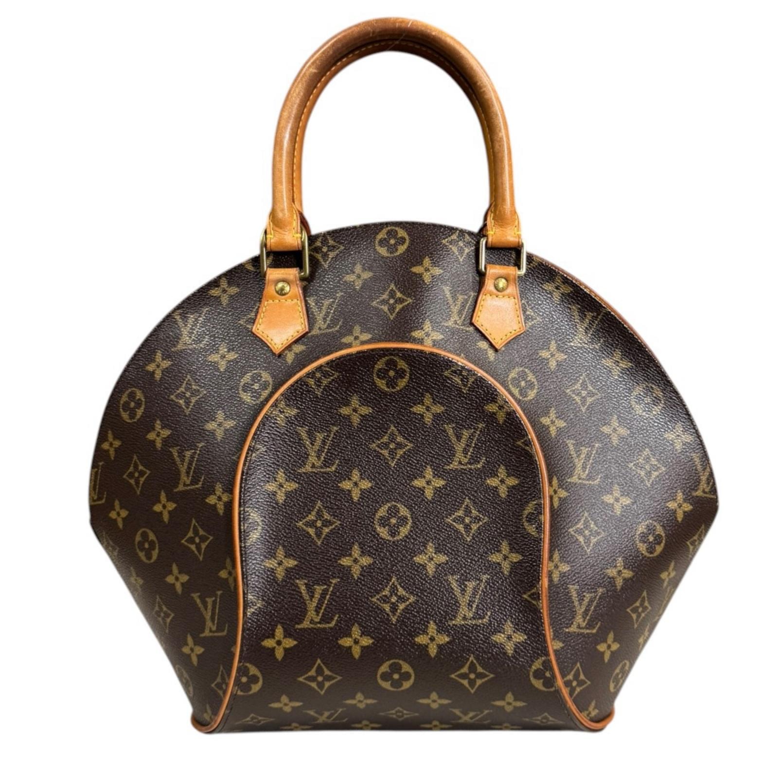 ルイヴィトン エリプスMM モノグラム ハンドバッグ モノグラムキャンバス M51126 ブラウン レディース LOUIS VUITTON  中古