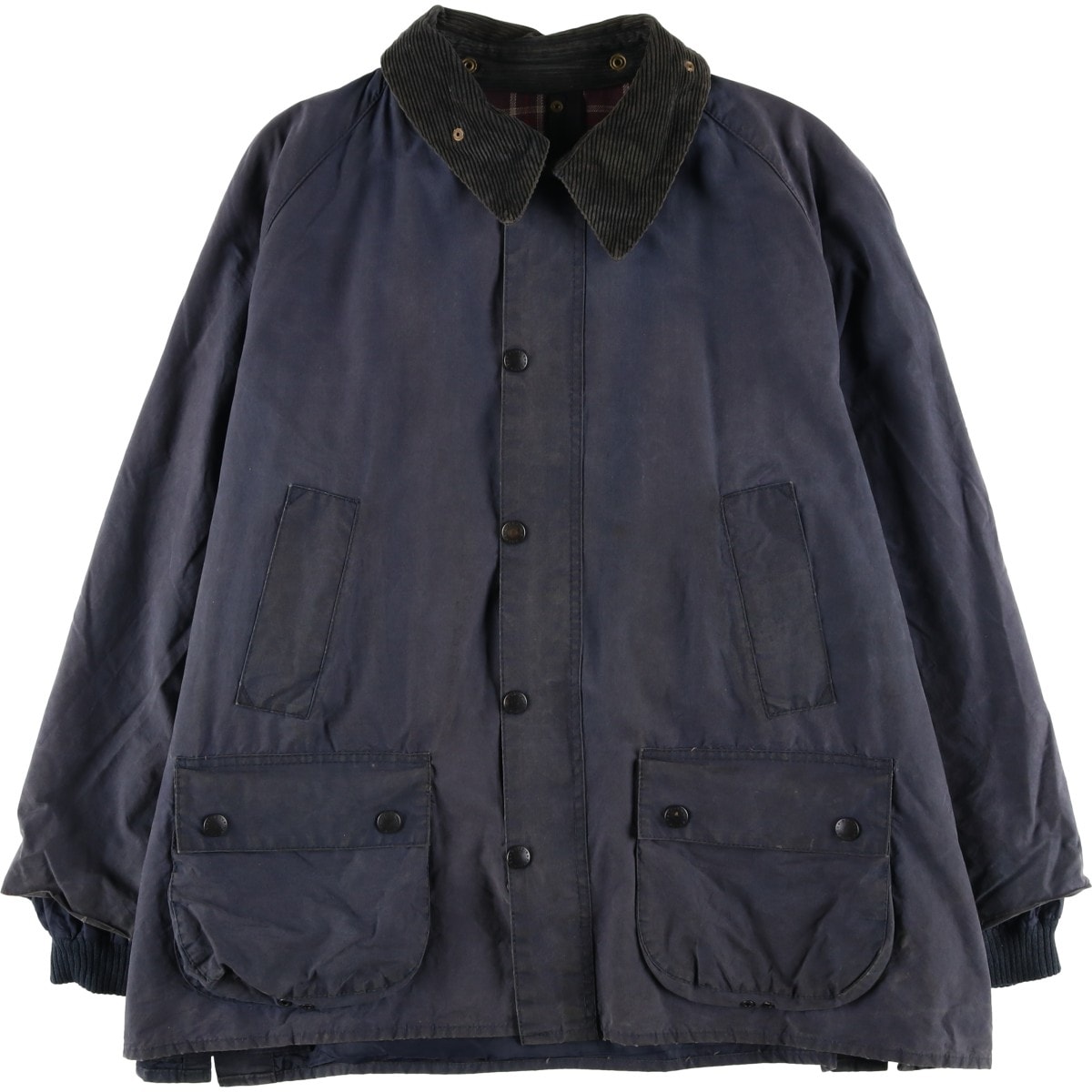 古着 90年代 バブアー Barbour BEDALE ビデイル 旧3ワラント ワックスコットン オイルドジャケット 英国製 C50 メンズXXL相当 ヴィンテージ/eaa611565
