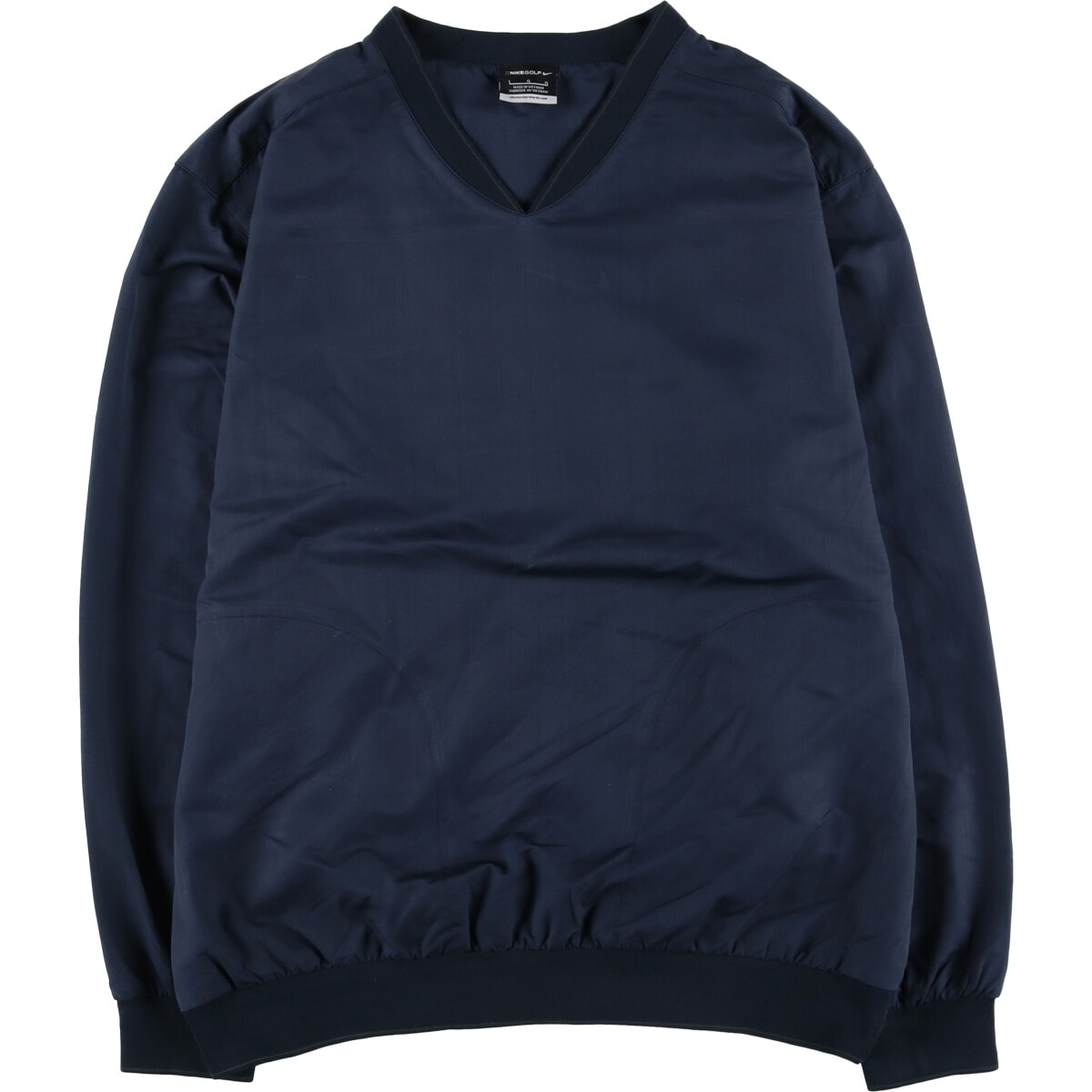 古着 ナイキ NIKE GOLF ゴルフ Vネック ウォームアッププルオーバー メンズL相当/eaa520969