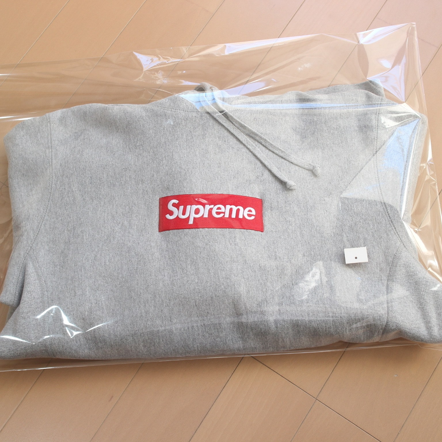 Supreme Box Logo Hooded Sweatshirt "Heather Grey" (16FW)