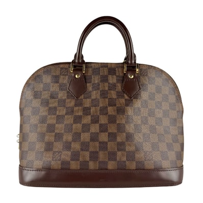 ルイ ヴィトン LOUIS VUITTON ハンドバッグ ダミエ アルマPM ダミエキャンバス エベヌ レディース N51131【中古】 z9925