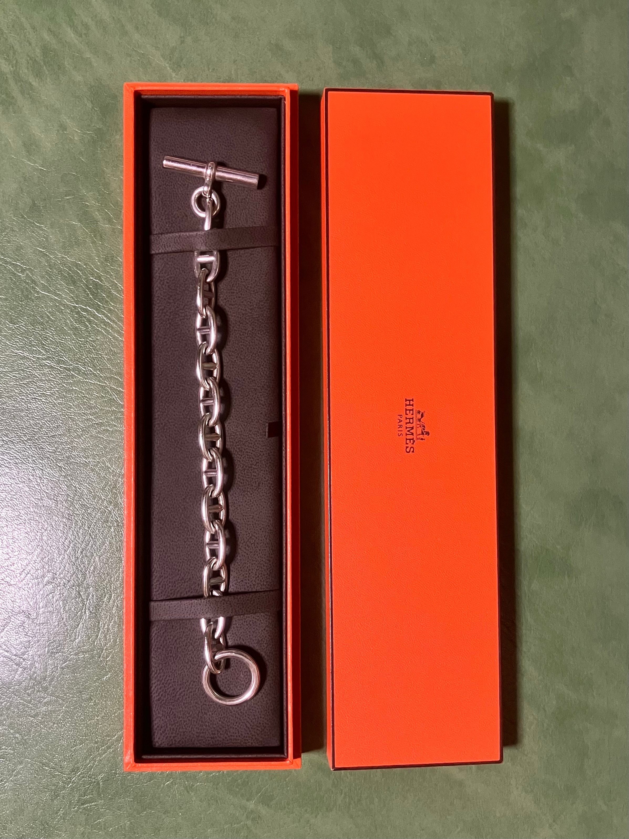 Hermes Chaine D'ancre GM Bracelet "Silver"