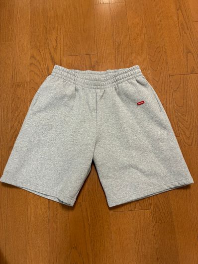 Supreme Small Box Sweatshort "HeatherGray"