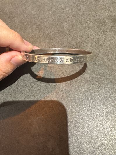 クロムハーツ スペーサーバングル 6mm