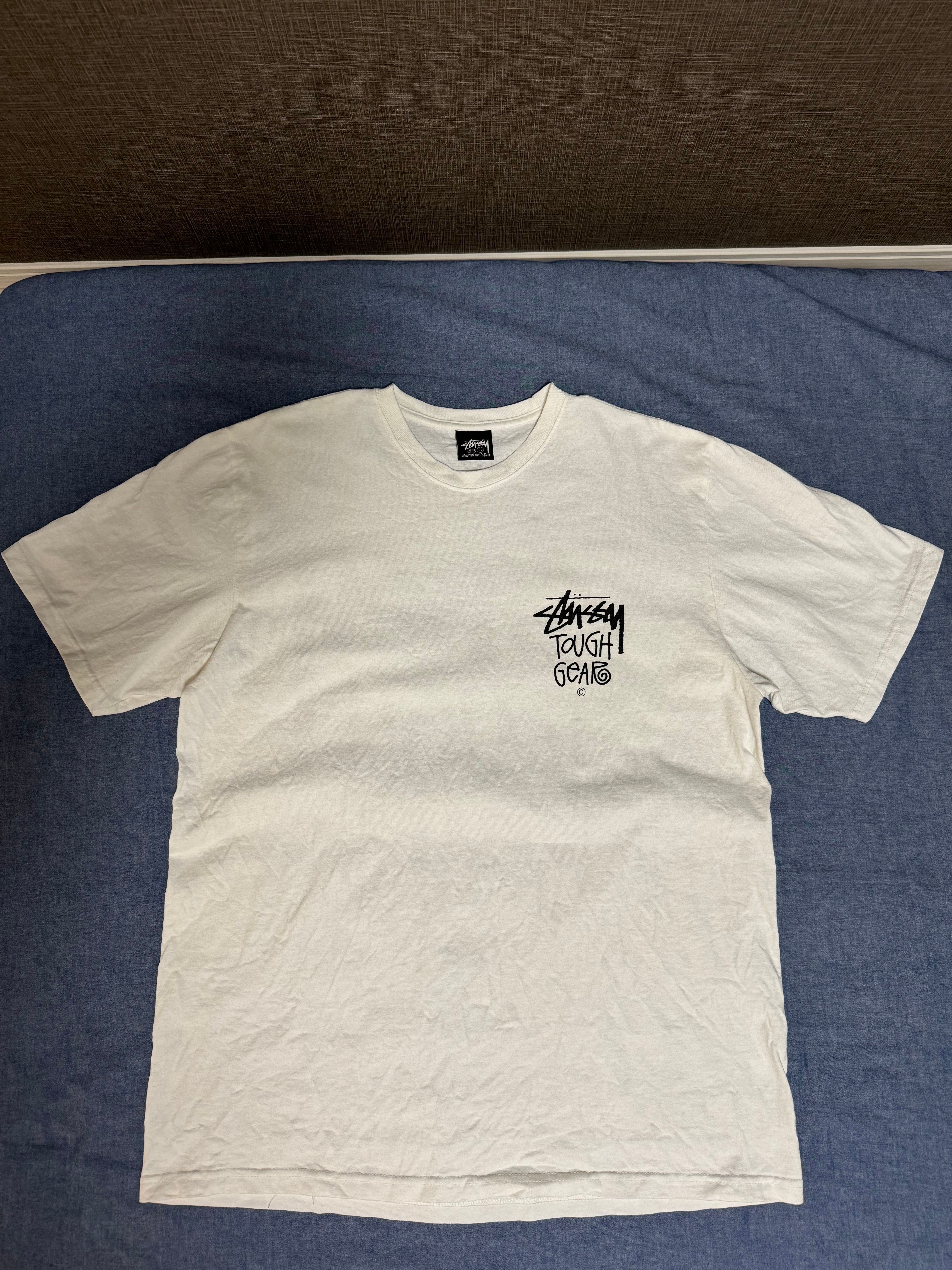 Stussy Tough Gear Tee "White"