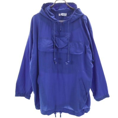 Champion チャンピオン 90s オールド アノラックパーカー M ブルー プルオーバー