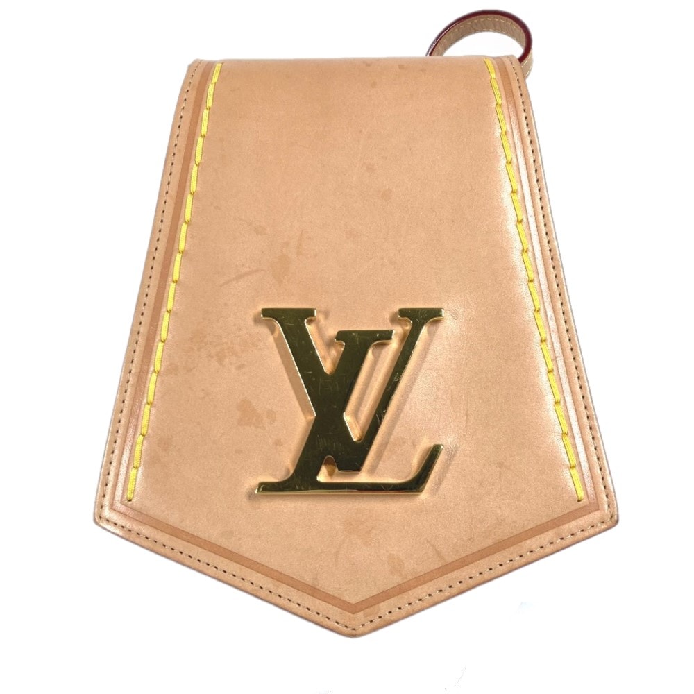 ルイヴィトン LOUIS VUITTON キーベル XL PM M22368 ポシェット カバン 斜め掛け ショルダーバッグ ヌメ革 ベージュ