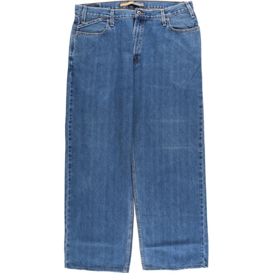 古着 00年代 リーバイス Levi's SILVER TAB シルバータブ LOW+LOOSE ロールーズ ストレートデニムパンツ メンズw38相当/evb033601