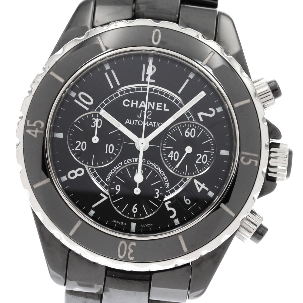 シャネル J12 41MM  H0940 メンズ 【中古】