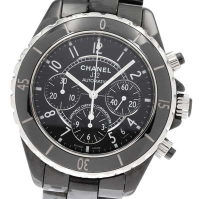 シャネル J12 41MM H0940 メンズ 【中古】