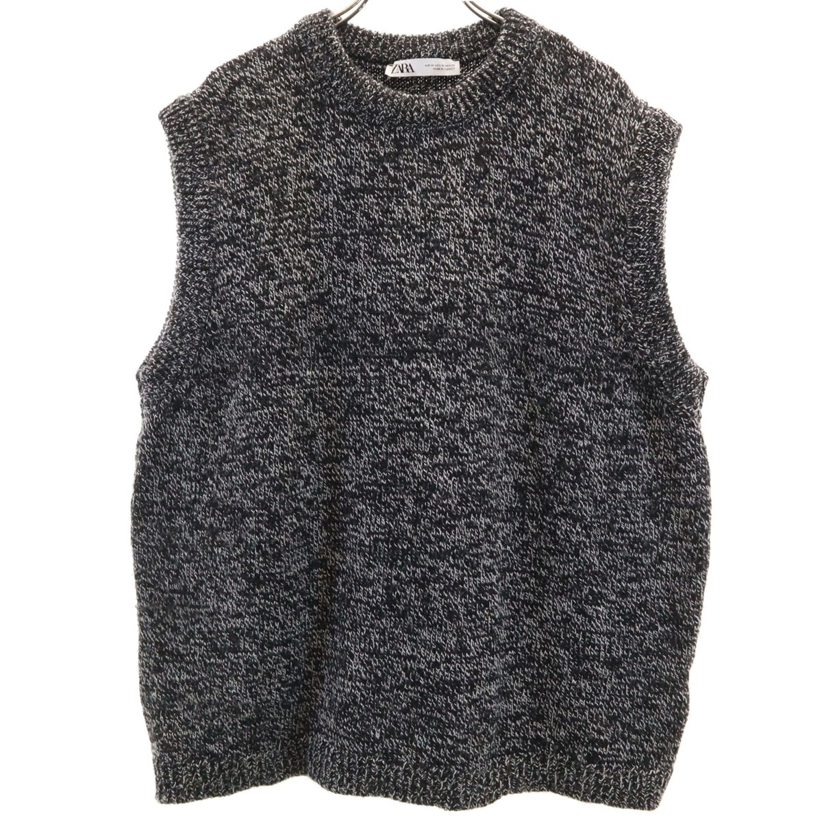 美品 ZARA ザラ ニットベスト M ブラック