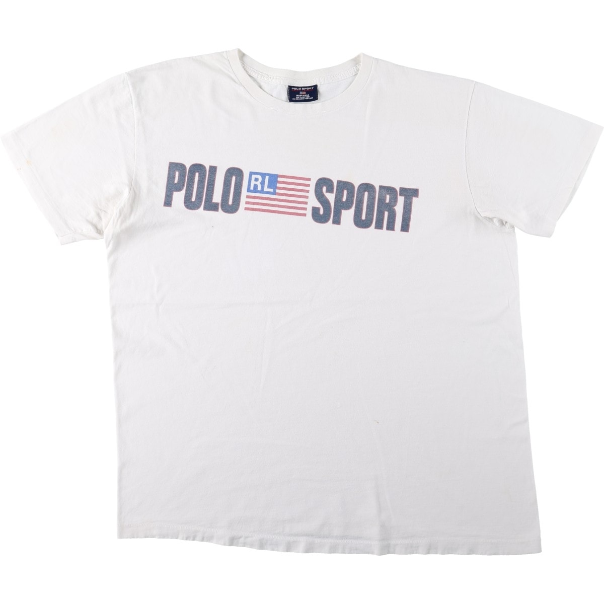 古着 90年代 ラルフローレン Ralph Lauren POLO SPORT ポロスポーツ 半袖 ロゴTシャツ USA製 メンズXL相当 ヴィンテージ/eaa667327