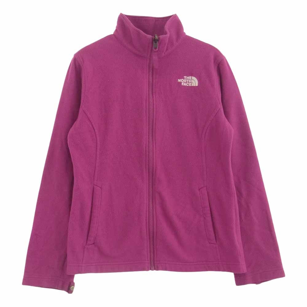 THE NORTH FACE ノースフェイス ジャケット レディス フリース フルジップ ジャケット ピンク系 L/G【中古】
