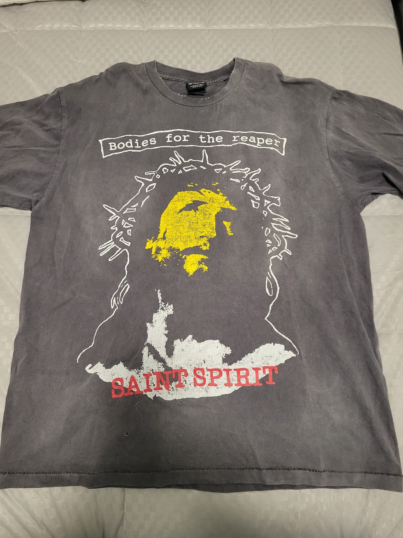 SAINT Mxxxxxx 23AW B For Reaper SS Tee "Black"