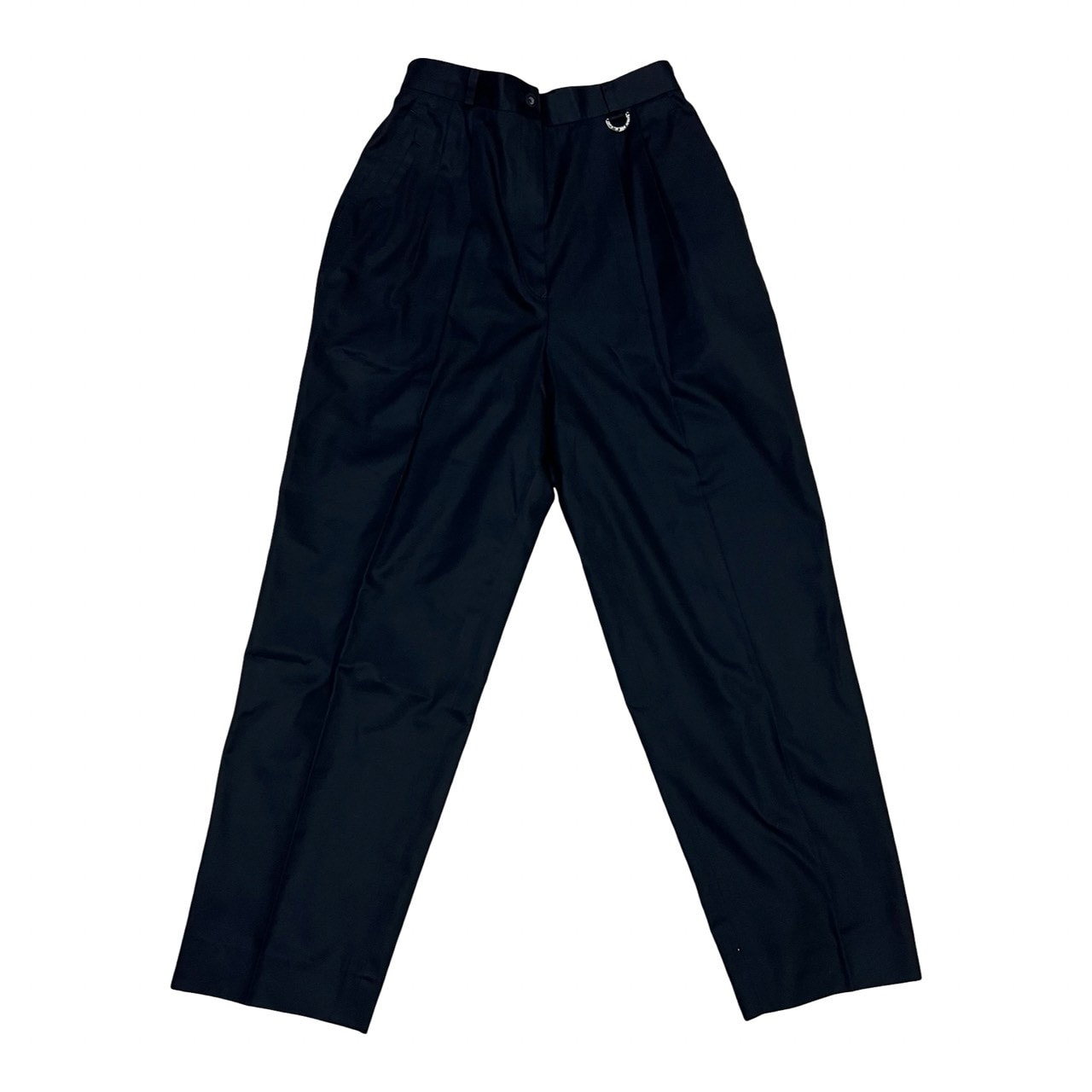 Christian Dior ディオール ロゴ 金具 コットン パンツ ブラック
40859