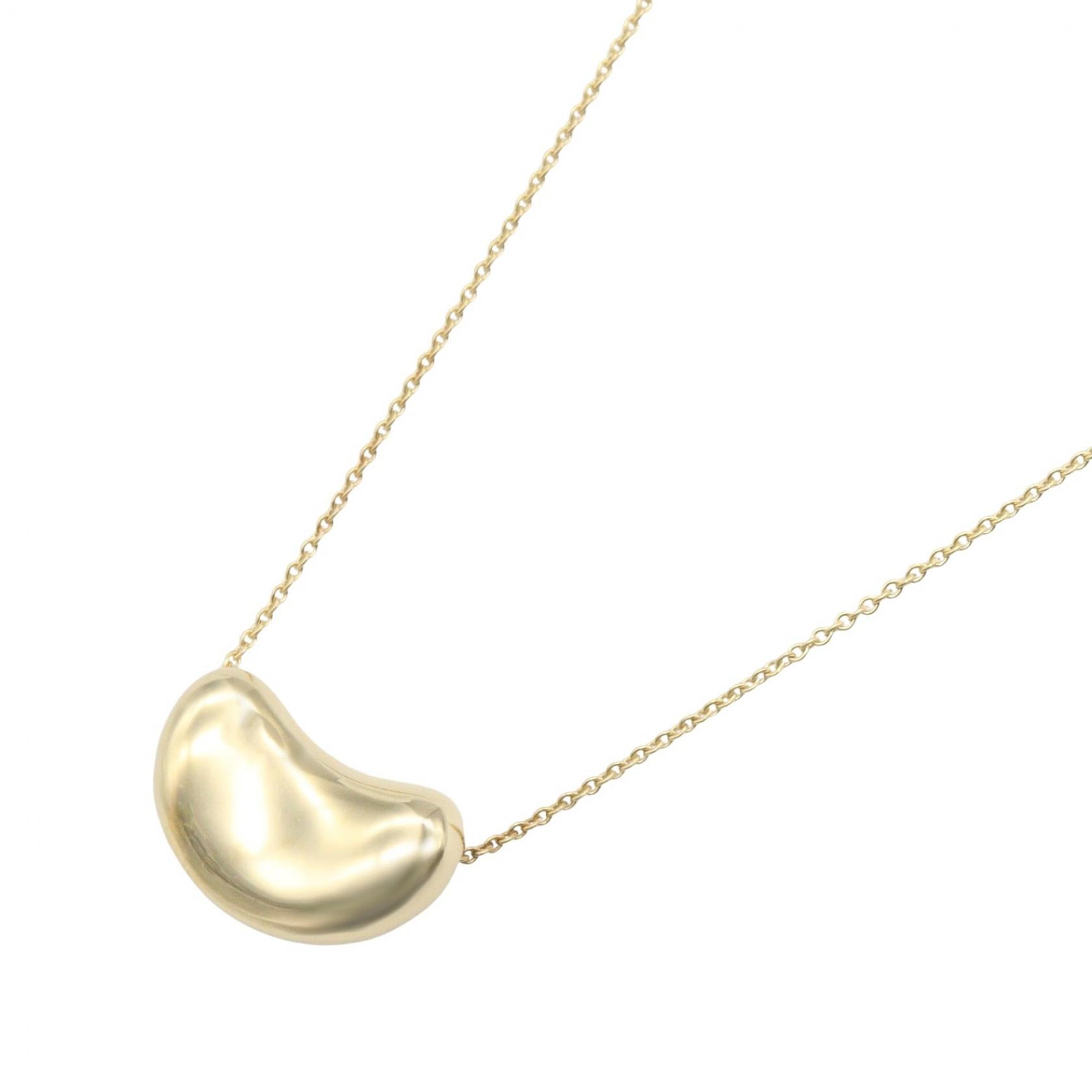 ティファニー TIFFANY&CO ビーンズ ネックレス ネックレス ジュエリー K18(イエローゴールド) レディース ゴールド系 【中古】