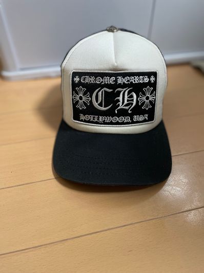 Chrome Hearts Trucker Cap CH "Black/White"
