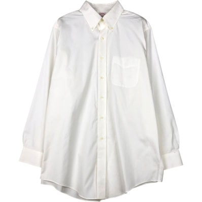 古着 ブルックスブラザーズ Brooks Brothers Est.1818 TRADITIONAL FIT 長袖 ボタンダウンシャツ メンズL相当/eaa666544