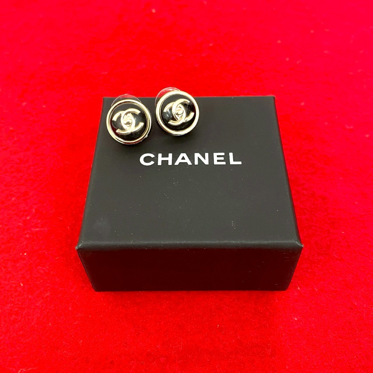 CHANEL シャネル ココマーク GP ピアス ゴールド
 72911