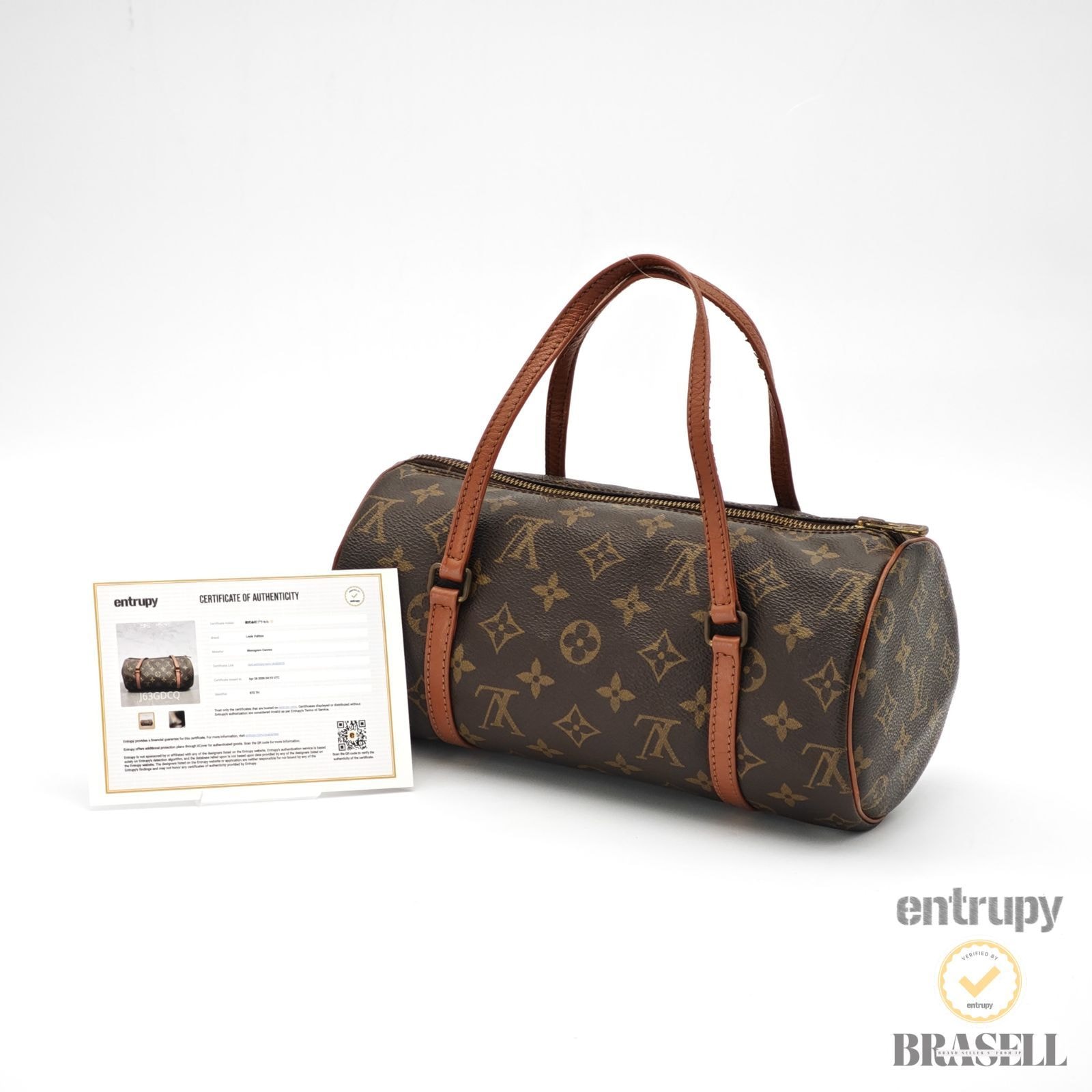 LOUIS VUITTON ルイ・ヴィトン パピヨン26 モノグラム パピヨン26 M51366 872 TH ハンドバッグ Monogram Canvas Brown レディース