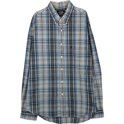 古着 ラルフローレン Ralph Lauren POLO JEANS COMPANY 長袖 ボタンダウンチェックシャツ メンズXL相当/eaa652082