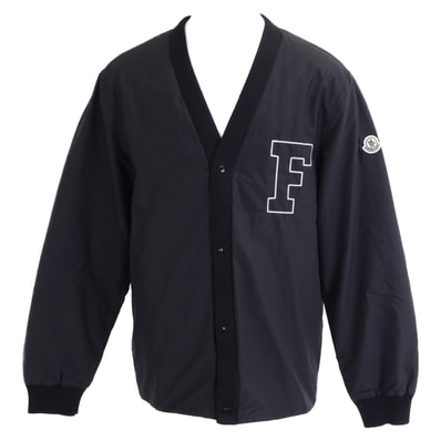モンクレール GENIUS 7 ジーニアス7 x FRAGMENT HIROSHI FUJIWARA【美品/24年製】ANISE ロゴ 刺繍xワッペン ライトダウンジャケット 3