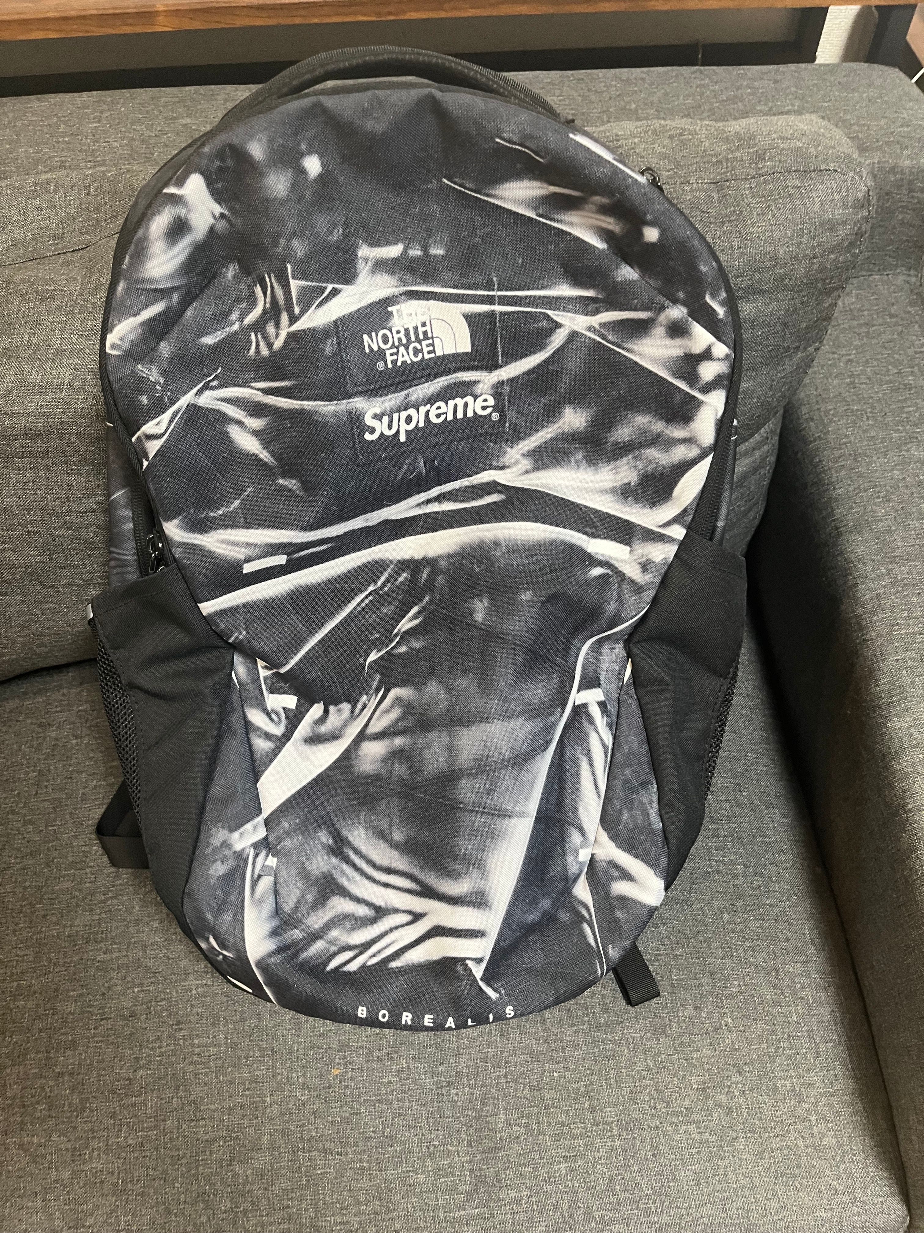 Supreme x The North Face Trompe Loeil Printed Borealis Backpack "Black"